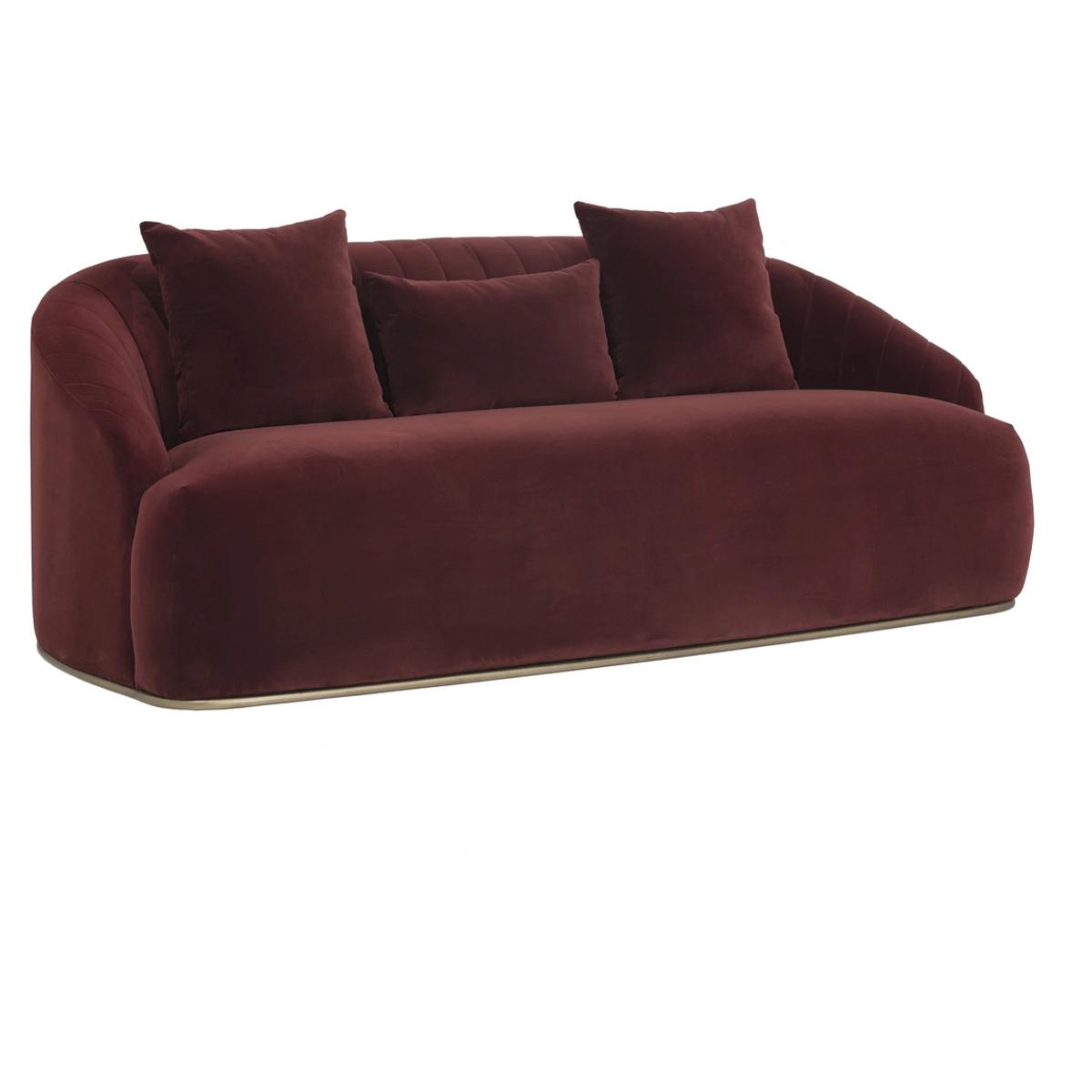 SUNPAN 103642 Astrid Merlot Sofa